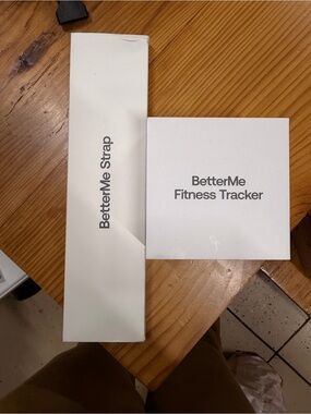Fitness Tracker with White Strap - Activity & Heart Rate Monitor